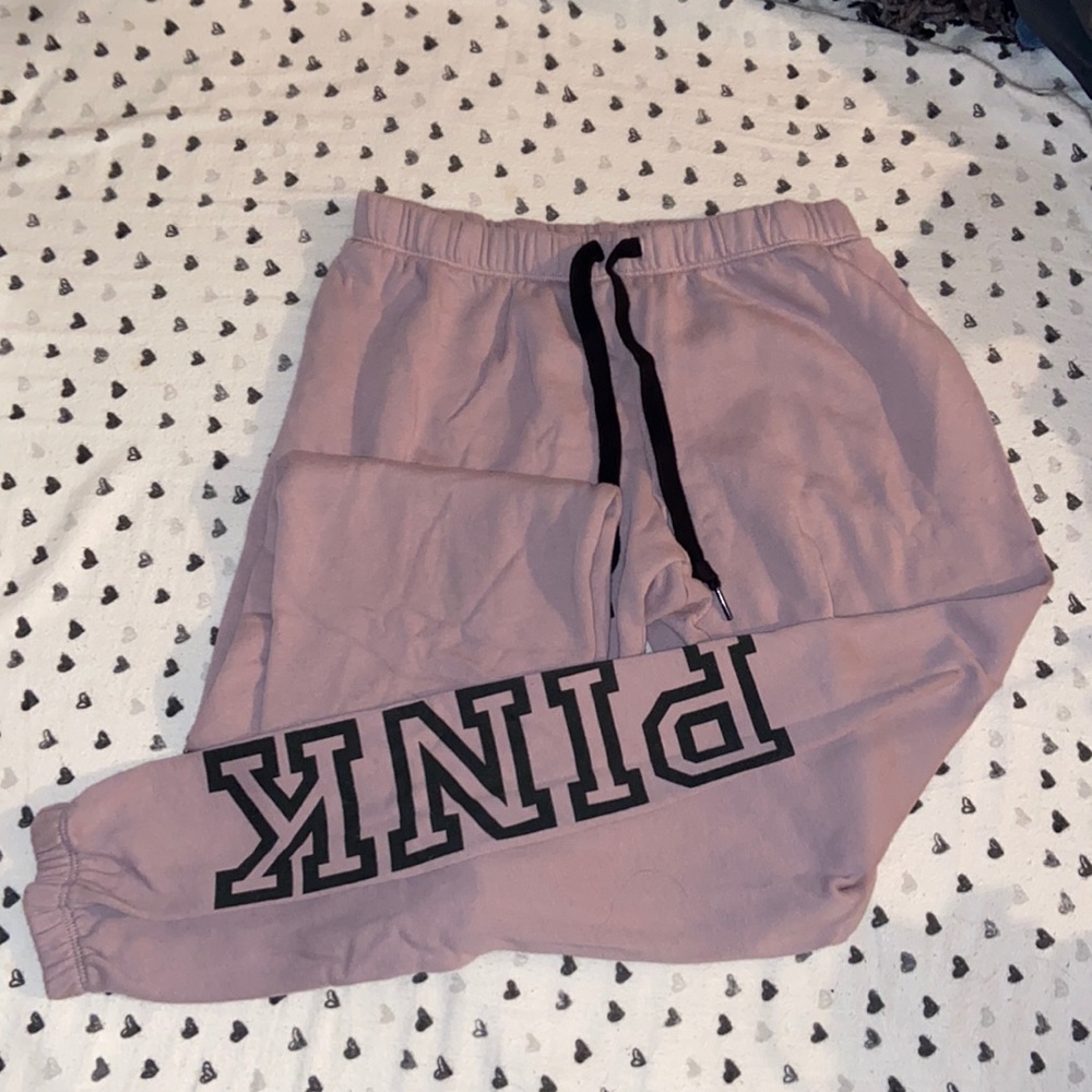 Pink sweats!